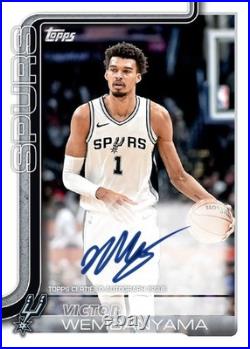 NEW? 2025-26 Topps Basketball? Sealed Hobby Box Autos/Relics/RCs