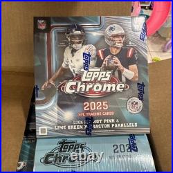 NEW 2025 Topps Chrome Football Mega Box? Sealed Brand New