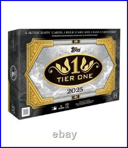 NEW SEALED 2025 Topps Tier One Baseball Hobby Box? CONFIRMED PRESALE