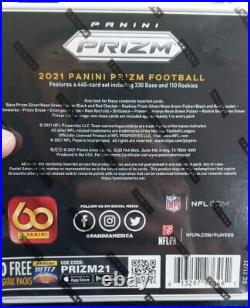 NEW & SEALED PANINI 2021 Panini Prizm NFL Football Mega Box Trading Cards