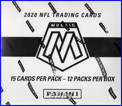 NFL 2021 Panini MOSAIC FOOTBALL MULTI PACK ED Box Factory Sealed 12 Packs New JP