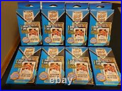 NFL GEMS OF THE GAME FOOTBALL HANGER BOX Sealed 1 GRADED CARD Lot Of 8 Boxes