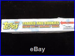 NINE (9) 2002 Topps Traded and Rookie Baseball Factory Sealed Hobby Boxes
