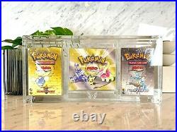 Neo Genesis Unlimited Pokemon Cards Booster Box 36 Sealed Packs + Theme Deck Set