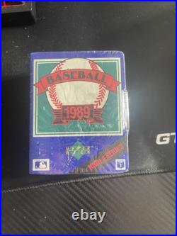 New 1989 Upper Deck Baseball High # Series Sealed Box
