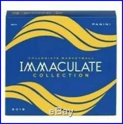 New 2019 Panini Immaculate Collegiate Basketball Sealed Box Zion Williamson Oos