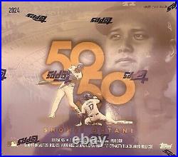 New 2024 Topps Shohei Ohtani 50/50 Club Sealed Box of 10 Packs