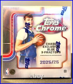 New 2025-26 Topps Chrome Basketball MegaBox Sealed Retail Exclusive Flagg RC