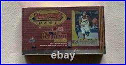New Factory Sealed 1996 Bowman's Best Basketball Hobby Box