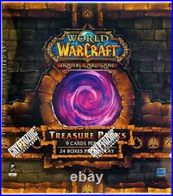 New Sealed 2011 Dungeon Treasure Pack Box World of Warcraft WoW TCG Trading Card