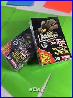 One SEALED BOX Jurassic Park Cards 1993. Prism Insert Cards NEARLY SOLD OUT