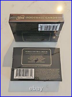 One pack of 2023-24 Futera Unique World Football 1 Sealed Mini Box