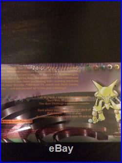 Pokemon 126 Card Sealed Box Gym Challenge 1st Edition