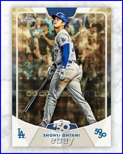 PRE-SALE SEALED BOX 2024 Topps Ohtani 50/50 season. Chase the LOGOMAN 1/1