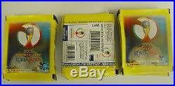 Panini 2002 World Cup Korea/Japan Stickers 50 Sealed Packets. Hard to Find