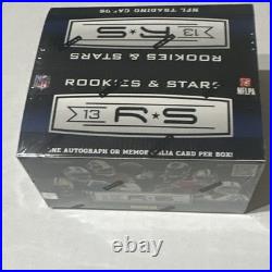 Panini 2013 Rookies & Stars Football NFL Factory Sealed Box