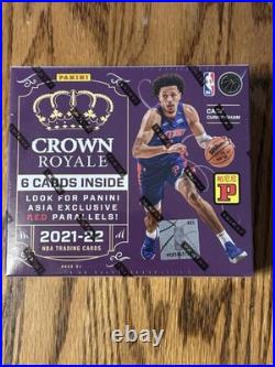Panini Crown Royale 2021-22 NBA Basketball Asia TMall Box FACTORY SEALED