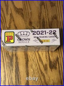 Panini Crown Royale 2021-22 NBA Basketball Asia TMall Box FACTORY SEALED
