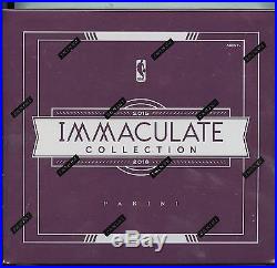 Panini Immaculate Collection Basketball Cards 2015 2016 Sealed Hobby Box