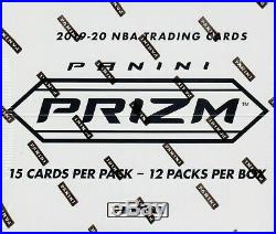 Panini Prizm 2019-20 Basketball Multi-pack (12 Pack) Factory Sealed Cello Box