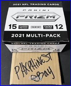 Panini Prizm 2021 NFL Football Cello (factory Sealed 12 Pack) Box Below Retail