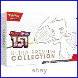 Pokemon 151 Ultra Premium Collection Box UPC New and Factory Sealed