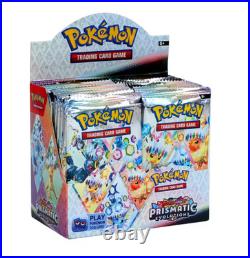 Pokemon 360pc Scarlet & Violet Prismatic Evolution Booster Box 36 Packs SEALED