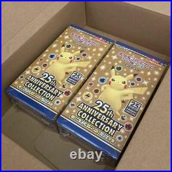 Pokemon Card Expansion Pack 25th Anniversary Collection Box 2 Set Factory Sealed