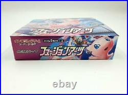 Pokemon Card Game Sword & Shield Fusion Arts Booster Box Mew Factory Sealed