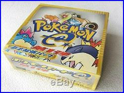 Pokemon Card e Vol. 1 Basic Booster Box 40 Pack Sealed 1st edition From Japan
