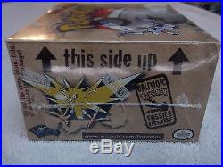 Pokemon Cards, Fossil Series Sealed Booster Box. 1999 W. O. C. 36 packs in all
