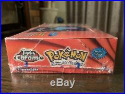 Pokemon Cards Sealed Topps Chrome Series 1 Booster Box 1st 2000 Edition RARE
