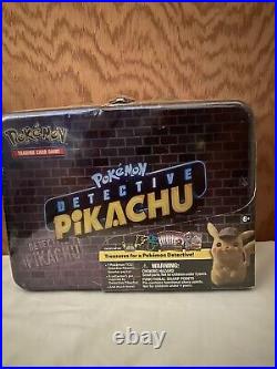 Pokemon Detective Pikachu Collectors Chest Lunch Box SEALED. EXTREMELY RARE