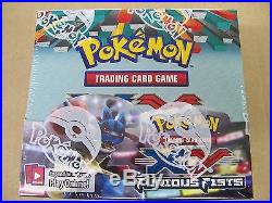 Pokemon Furious Fists XY sealed unopened booster box 36 packs of 10 cards