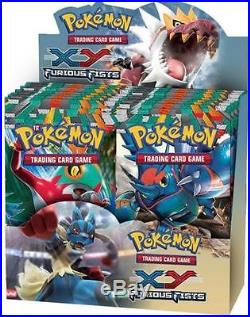 Pokemon Furious Fists XY sealed unopened booster box 36 packs of 10 cards