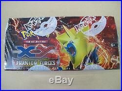 Pokemon Phantom Forces XY sealed unopened booster box 36 packs of 10 cards