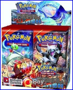 Pokemon Primal Clash XY sealed unopened booster box 36 packs of 10 cards
