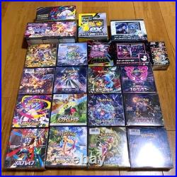 Pokemon Sealed Booster Box Lot 21 Boxes Shrink Wrapped Collection Bundle