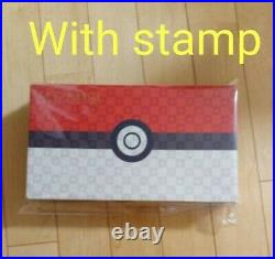 Pokemon Stamp Box Card Game Japan Post -Sealed New Pikachu With stamp