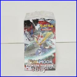 Pokemon Sun & Moon Crimson Invasion Sealed Booster Box 36 Packs TCG Cards