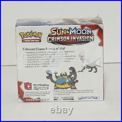 Pokemon Sun & Moon Crimson Invasion Sealed Booster Box 36 Packs TCG Cards