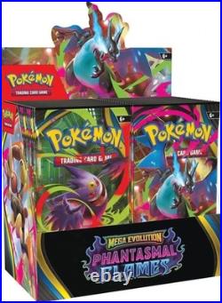 Pokemon TCG Phantasmal Flames Factory Sealed Booster Box