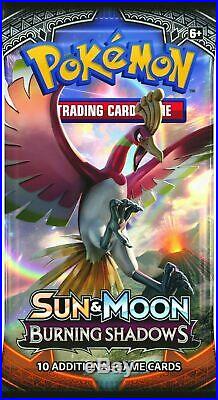 Pokemon TCG Sun & Moon Burning Shadows Booster Box SEALED- Plus EXTRA CODE CARD