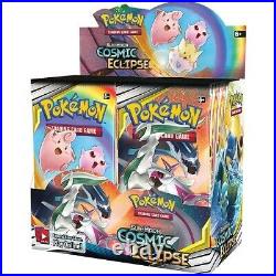 Pokemon TCG Sun & Moon Cosmic Eclipse Sealed Booster Box New Trading Card Game
