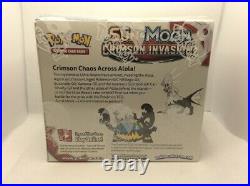 Pokemon TCG Sun & Moon Crimson Invasion Booster Box 36 packs. NewithSealed