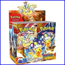 Pokemon TCG Surging Sparks Factory Sealed Booster Box Pokemon TCG Surging Sparks Factory Sealed Booster Box