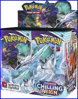 Pokemon TCG Sword & Shield Chilling Reign Booster Box Factory Sealed