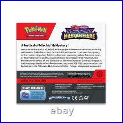 Pokemon TCG Twilight Masquerade Booster Box Factory Sealed