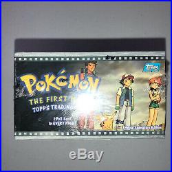 Pokemon THE FIRST MOVIE Topps Trading Cards Factory Sealed Booster Box