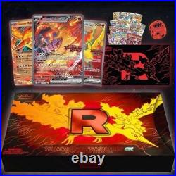 Pokemon Team Rocket's Moltres EX Ultra Premium Collection Sealed UPC